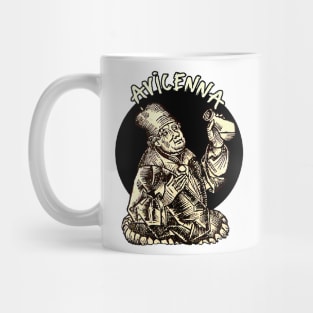 Ibn Sīnā or Avicenna physician, his theory of duality the separate body and mind Mug